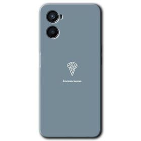 Oppo A96 Beyin Gıdası Baskılı Uyumlu Silikon Kılıf