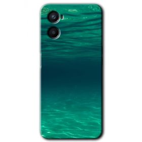 Oppo A96 Derin Deniz Baskılı Uyumlu Silikon Kılıf