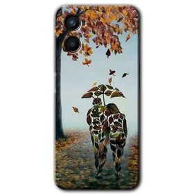 Oppo A96 Doğadan Aşk Baskılı Uyumlu Silikon Kılıf