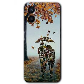 Oppo A96 Doğadan Aşk Baskılı Uyumlu Silikon Kılıf