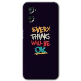 Oppo A96 Everything Baskılı Uyumlu Silikon Kılıf