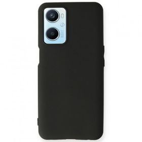 Oppo A96 First Silikon Siyah Kılıf