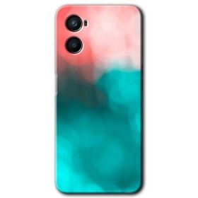 Oppo A96 Flu Işık Baskılı Uyumlu Silikon Kılıf