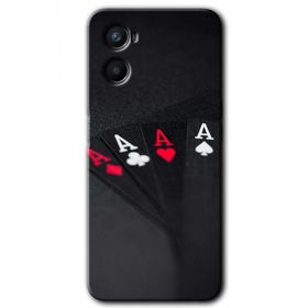 Oppo A96 Full As Baskılı Uyumlu Silikon Kılıf