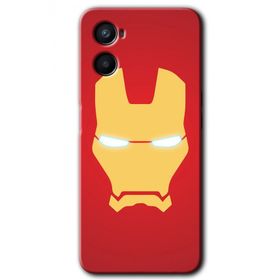 Oppo A96 İronMan Baskılı Uyumlu Silikon Kılıf