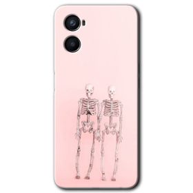Oppo A96 Kırmızı Gül Baskılı Uyumlu Silikon Kılıf