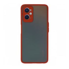 Oppo A96 Montreal Silikon Kapak Kırmızı Kılıf