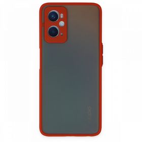 Oppo A96 Montreal Silikon Kapak Kırmızı Kılıf