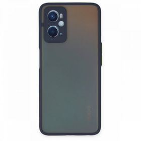 Oppo A96 Montreal Silikon Kapak Lacivert Kılıf