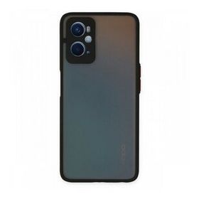 Oppo A96 Montreal Silikon Kapak Siyah Kılıf
