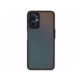 Oppo A96 Montreal Silikon Kapak Siyah Kılıf