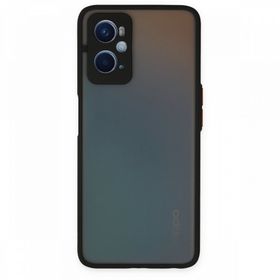 Oppo A96 Montreal Silikon Kapak Siyah Kılıf