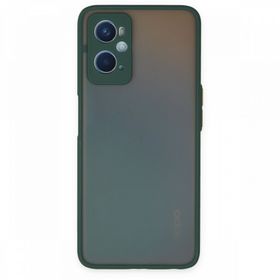 Oppo A96 Montreal Silikon Kapak Yeşil Kılıf