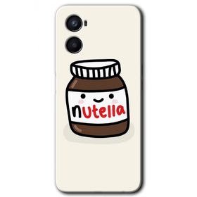 Oppo A96 Nutella Aşkım Baskılı Uyumlu Silikon Kılıf