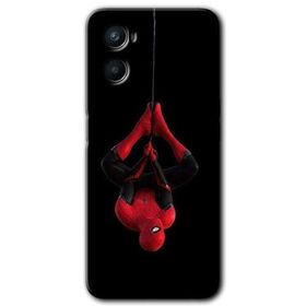 Oppo A96 Örümcek Adam Baskılı Uyumlu Silikon Kılıf