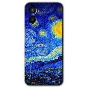 Oppo A96 Outlines Paint Baskılı Uyumlu Silikon Kılıf