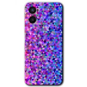 Oppo A96 Pixel Mozaik Baskılı Uyumlu Silikon Kılıf