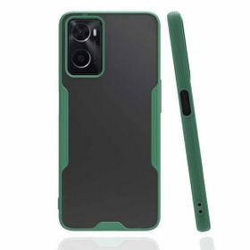 Oppo A96 Platin Silikon Yeşil Kılıf