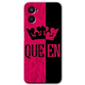 Oppo A96 Queen Baskılı Uyumlu Silikon Kılıf