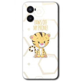 Oppo A96 Sevimli Kedi 1 Baskılı Uyumlu Silikon Kılıf