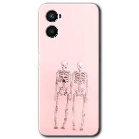 Oppo A96 Yaşayan Çift Baskılı Uyumlu Silikon Kılıf