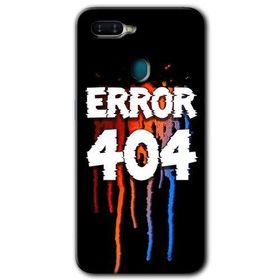 Oppo AX7 404 Error Baskılı Uyumlu Silikon Kılıf