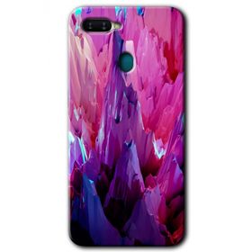 Oppo AX7 Abstraction Sharp Baskılı Uyumlu Silikon Kılıf