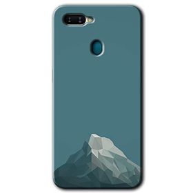 Oppo AX7 Alone Mountain Baskılı Uyumlu Silikon Kılıf