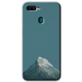 Oppo AX7 Alone Mountain Baskılı Uyumlu Silikon Kılıf