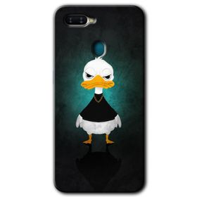 Oppo AX7 Angry Duck Baskılı Uyumlu Silikon Kılıf