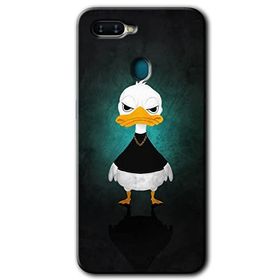 Oppo AX7 Angry Duck Baskılı Uyumlu Silikon Kılıf