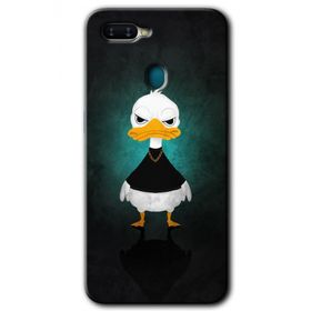 Oppo AX7 Angry Duck Baskılı Uyumlu Silikon Kılıf