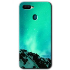 Oppo AX7 Aurora Baskılı Uyumlu Silikon Kılıf