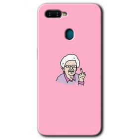Oppo AX7 Bad Grandmother Baskılı Uyumlu Silikon Kılıf