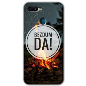 Oppo AX7 Bezdum Da Baskılı Uyumlu Silikon Kılıf