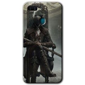 Oppo AX7 Bloodborne Hunters Baskılı Uyumlu Silikon Kılıf
