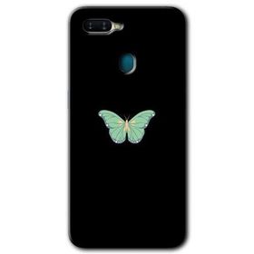 Oppo AX7 Butterfly Tree Baskılı Uyumlu Silikon Kılıf