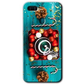 Oppo AX7 Christmas Baskılı Uyumlu Silikon Kılıf