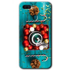Oppo AX7 Christmas Baskılı Uyumlu Silikon Kılıf