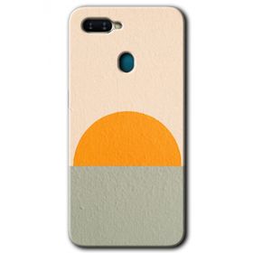 Oppo AX7 Color Wall Baskılı Uyumlu Silikon Kılıf