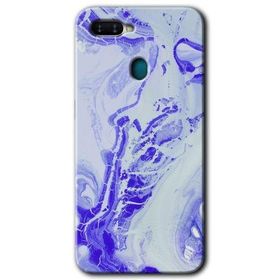 Oppo AX7 Cranny Liquid Wall Baskılı Uyumlu Silikon Kılıf