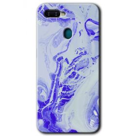 Oppo AX7 Cranny Liquid Wall Baskılı Uyumlu Silikon Kılıf