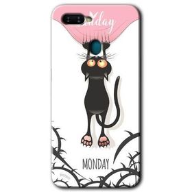 Oppo AX7 Dark Sunday Baskılı Uyumlu Silikon Kılıf