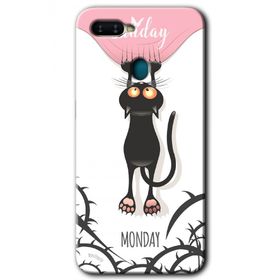 Oppo AX7 Dark Sunday Baskılı Uyumlu Silikon Kılıf