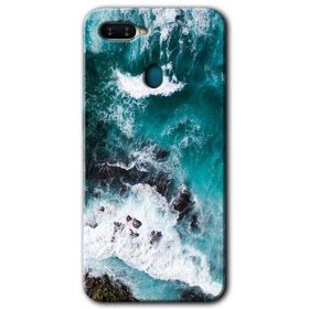 Oppo AX7 Deniz Kıyısı Baskılı Uyumlu Silikon Kılıf