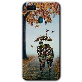 Oppo AX7 Doğadan Aşk Baskılı Uyumlu Silikon Kılıf