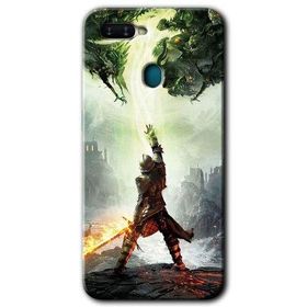 Oppo AX7 Dragon Hunter Baskılı Uyumlu Silikon Kılıf