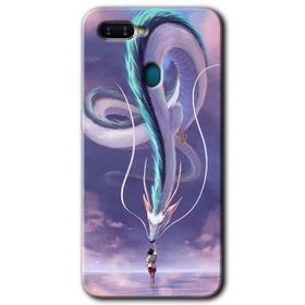 Oppo AX7 Dragon Snake Baskılı Uyumlu Silikon Kılıf