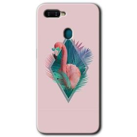 Oppo AX7 Flamingo Baskılı Uyumlu Silikon Kılıf