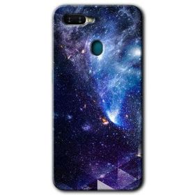 Oppo AX7 Galaksi Baskılı Uyumlu Silikon Kılıf